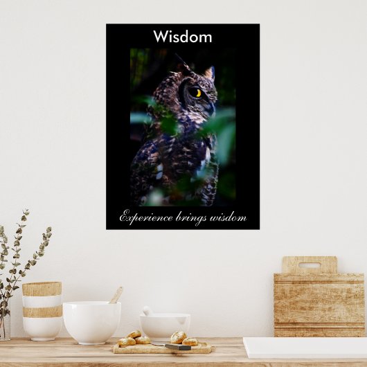 Wisdom Poster (Keuken)