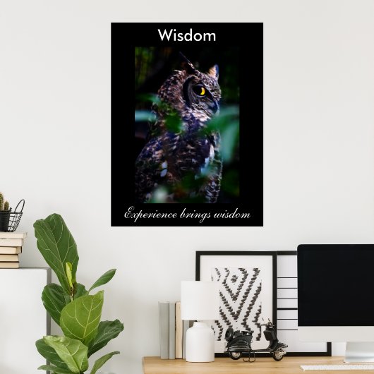 Wisdom Poster (Thuiskantoor)
