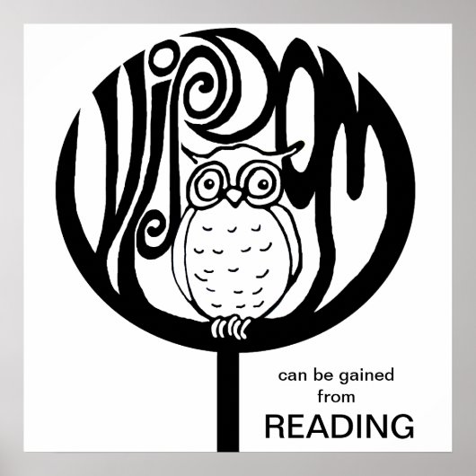 Wisdom Poster (Voorkant)