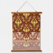 Wisdom & Prosperity: The Regal Elephant Symbol Ach Hangend Wandkleed (Voorkant 2)