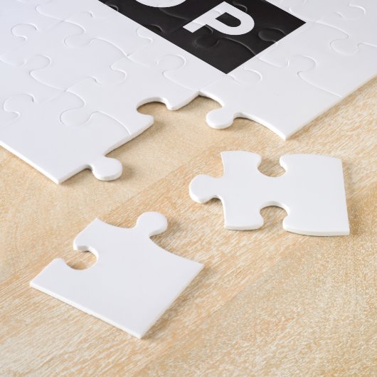 Wisdom Quote Design - waarde van elke druppel Legpuzzel (Zijkant)