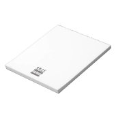 Wisdom Quote Design - waarde van elke druppel Notitieblok (Linkerzijde)