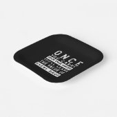 Wisdom Quote Design - waarde van elke druppel Papieren Bordje (Gebogen)