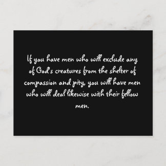 Wisdom Quotes - St Francis of Assisi Postcards Briefkaart