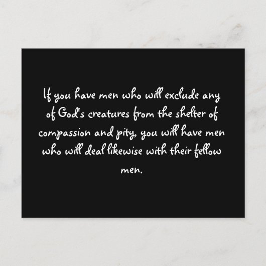 Wisdom Quotes - St Francis of Assisi Postcards Briefkaart (Voorkant)