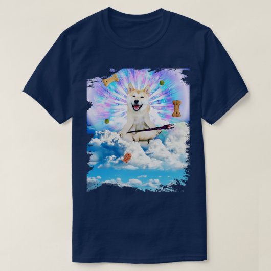 Wisdom Shiba T-shirt (Design voorkant)