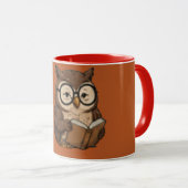 Wisdom Slaapt Nooit | Inspirerende Koffie Mok (Voorkant rechts)