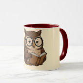 Wisdom Slaapt Nooit | Inspirerende Koffie Mok (Voorkant rechts)