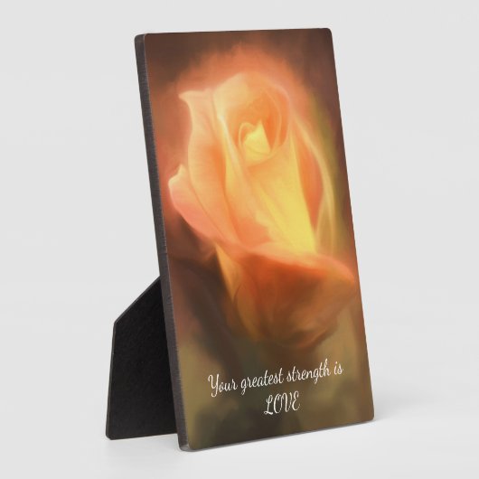 Wisdom Tabletop Plaque met Easel Fotoplaat (Zijkant)