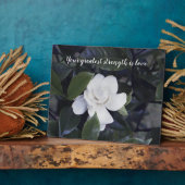 Wisdom Tabletop Plaque met Easel Fotoplaat (Zijkant)