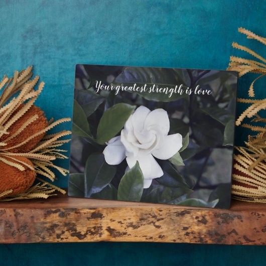 Wisdom Tabletop Plaque met Easel Fotoplaat (Zijkant)