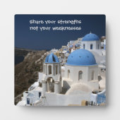 Wisdom Tabletop Plaque met Easel Fotoplaat (Voorkant)