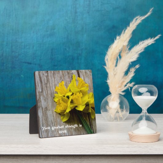 Wisdom Tabletop Plaque met Easel Fotoplaat (Insitu)