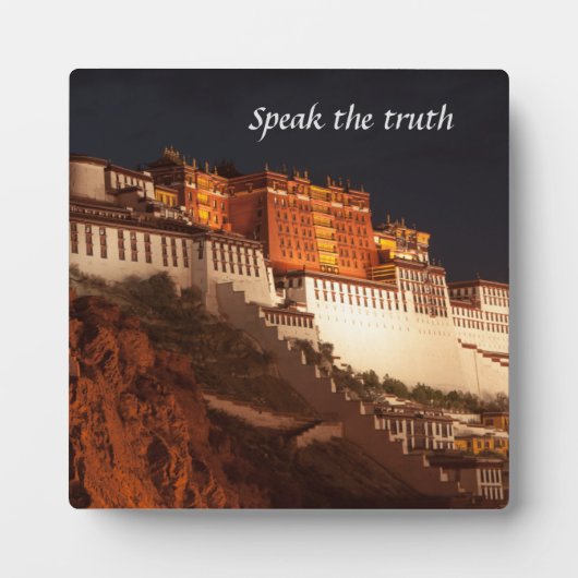 Wisdom Tabletop Plaque met Easel Fotoplaat (Voorkant)