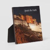 Wisdom Tabletop Plaque met Easel Fotoplaat (Voorkant)