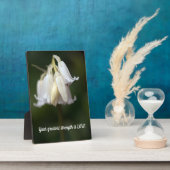 Wisdom Tabletop Plaque met Easel Fotoplaat (Zijkant)