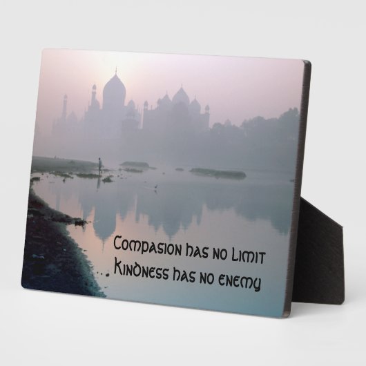 Wisdom Tabletop Plaque met Easel Fotoplaat (Zijkant)