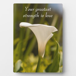 Wisdom Tabletop Plaque met Easel Fotoplaat