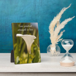 Wisdom Tabletop Plaque met Easel Fotoplaat