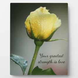 Wisdom Tabletop Plaque met Easel Fotoplaat