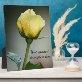 Wisdom Tabletop Plaque met Easel Fotoplaat