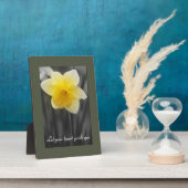 Wisdom Tabletop Plaque met Easel Fotoplaat (Zijkant)