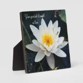 Wisdom Tabletop Plaque met Easel Fotoplaat (Voorkant)