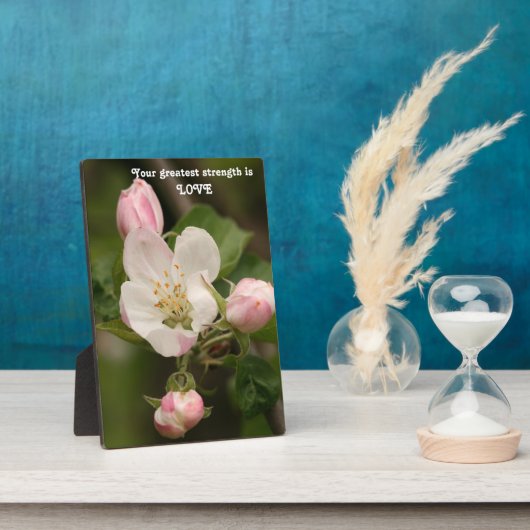 Wisdom Tabletop Plaque met Easel Fotoplaat (Zijkant)