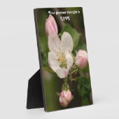 Wisdom Tabletop Plaque met Easel Fotoplaat (Zijkant)