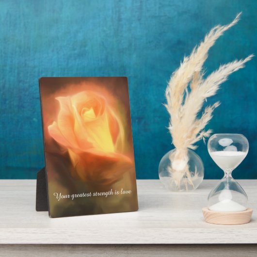 Wisdom Tabletop Plaque met Easel Fotoplaat (Zijkant)