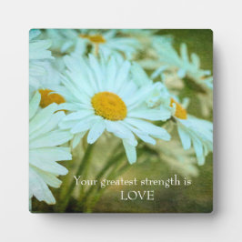 Wisdom Tabletop Plaque met Easel Fotoplaat