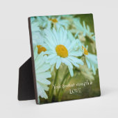 Wisdom Tabletop Plaque met Easel Fotoplaat (Voorkant)