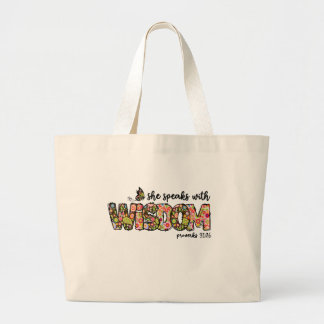 Wisdom totebag grote tote bag