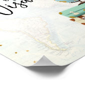 Wisdom Travel Shower Miss tegen Mrs Advice Poster (Hoek)