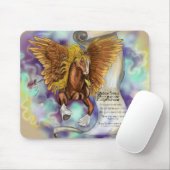 Wisdom uit een Pegasus, mousepad Muismat (Met muis)