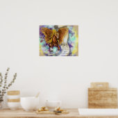 Wisdom uit een Pegasus, poster druk (Keuken)