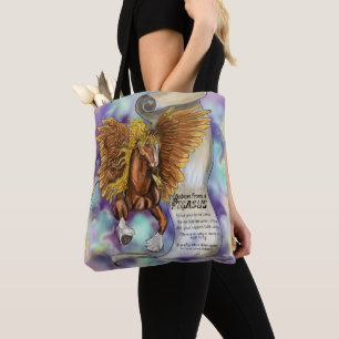 Wisdom uit een Pegasus Tote Bag