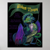 Wisdom uit een Poster Dragon afdrukken (Voorkant)