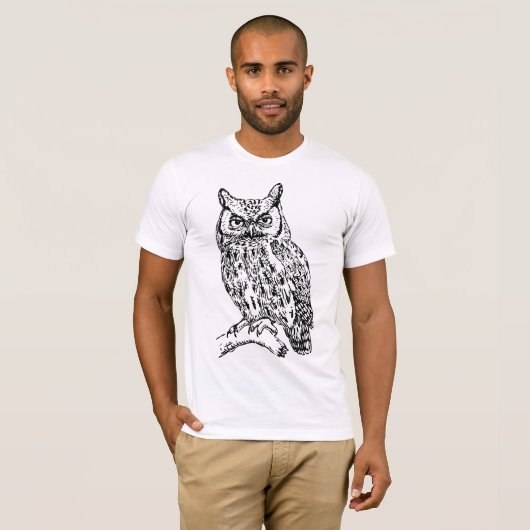 Wisdom van de Ace - Bokuto Owl - Kanji Versie T-shirt (Voorkant volledig)