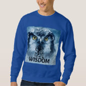Wisdom van de Owl Trui (Voorkant)