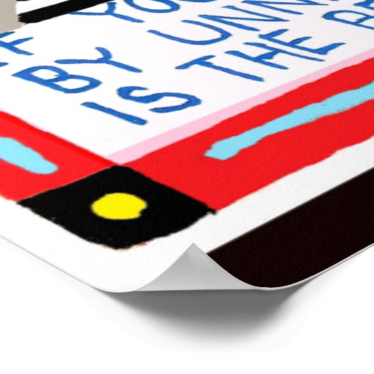 Wisdom van een bevroren poster (Hoek)