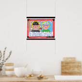 Wisdom van een bevroren poster (Keuken)