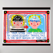 Wisdom van een bevroren poster (Voorkant)