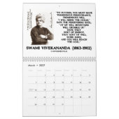 Wisdom van Swami Vivekananda 20XX kalender (Mar 2027)