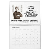Wisdom van Swami Vivekananda 20XX kalender (Jan 2027)