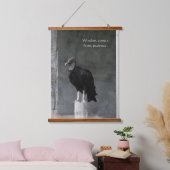 Wisdom Wood Topped wandtapijt Hangend Wandkleed (Slaapkamer)