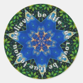 Wisdom Words - Be Life Sticker