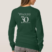 Wisdoms Crew, lange mouwen, T-shirt (Achterkant)