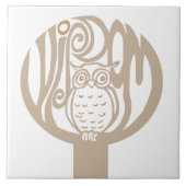 Wisdouil in een boom tegeltje (Voorkant)