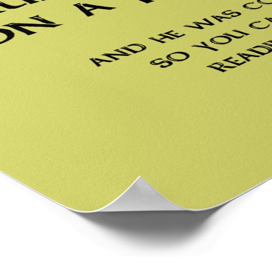 Wise Advice Funny Poster Sign (Hoek)